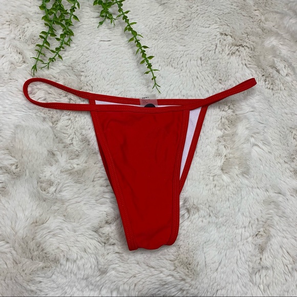 Basic Swim Other - Basic Swim Bikini Bottoms Red S